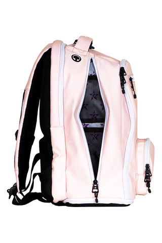 Shimmer In Silk Rebel Dream Bag With White Zipper
