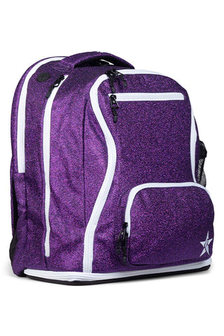 Amethyst Rebel Dream Bag Plus with White Zipper