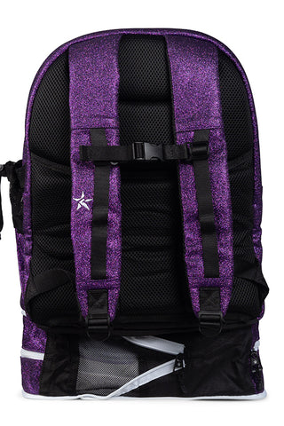 Amethyst Rebel Dream Bag Plus with White Zipper