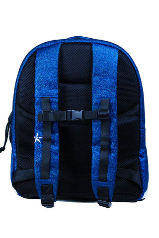 Royal Blue Rebel Dream Bag Plus with White Zipper