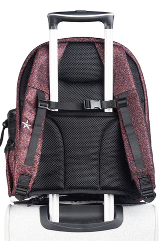 Maroon Rebel Dream Bag Plus With White Zipper