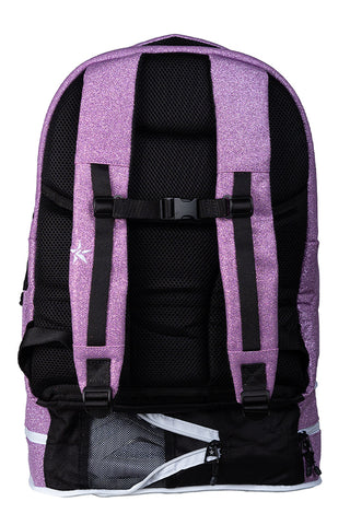 Lavender Rebel Dream Bag Plus with White Zipper
