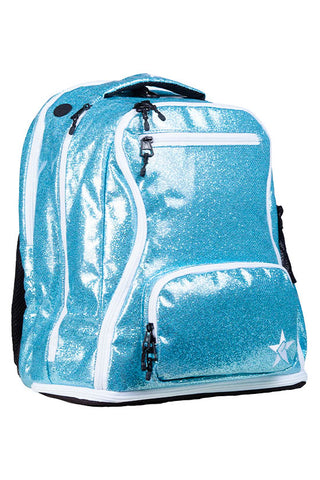 Glossy in Pixie Dust Rebel Dream Bag Plus with White Zipper