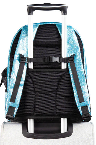 Glossy in Pixie Dust Rebel Dream Bag Plus with White Zipper