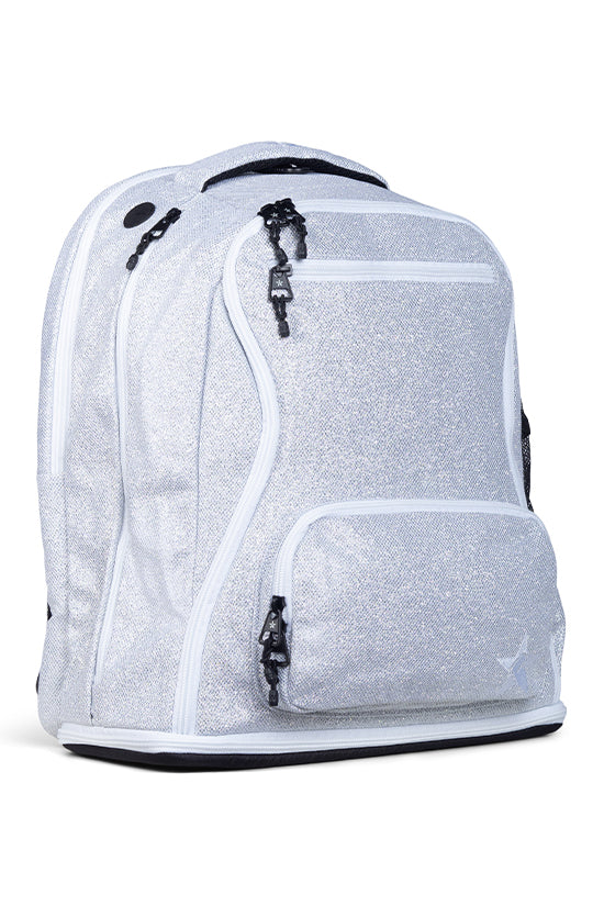 access white light diamond laptop backpack DiamondNet in Opalescent Rebel Dream Bag Plus With White Zipper