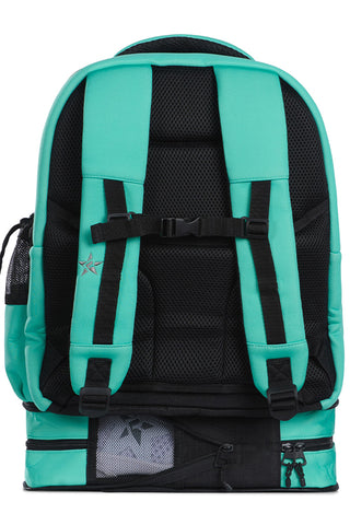 Neoprene in Teal Rebel Dream Bag Plus with Black Zipper