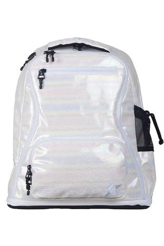 Luster in Cream Rebel Dream Bag Plus with White Zipper