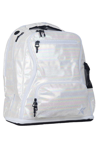 Luster in Cream Rebel Dream Bag Plus with White Zipper