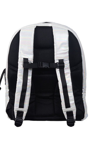 Luster in Cream Rebel Dream Bag Plus with White Zipper