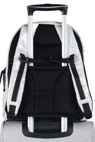 Luster in Cream Rebel Dream Bag Plus with White Zipper