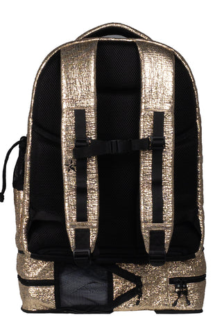 Tinsel in Gold Rebel Dream Bag Plus with Black Zipper