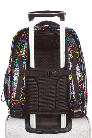 Rainbow Jungle Dream Bag Plus in Black with Black Zipper