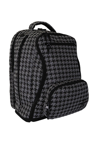 Black Houndstooth Dream Bag Plus in Black with Black Zipper