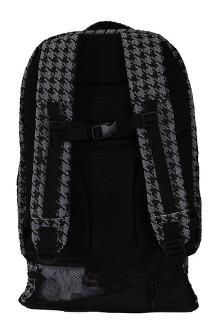 Black Houndstooth Dream Bag Plus in Black with Black Zipper