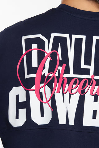 DCC Long Sleeve Tee in Navy