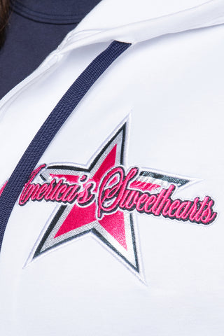 DCC Warm Up Jacket in White