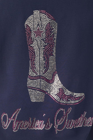 DCC Boots America's Sweethearts Tee in Navy