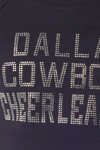 DCC Cropped Pullover in Navy