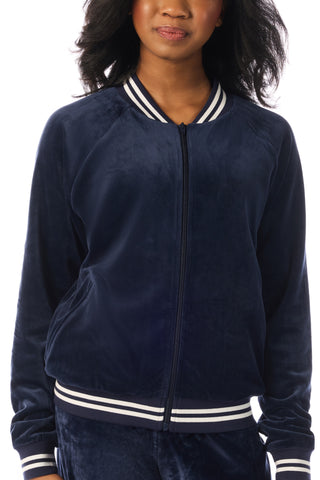 DCC Seeing Stars Bomber Jacket in Navy