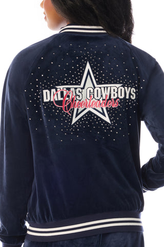 DCC Seeing Stars Bomber Jacket in Navy