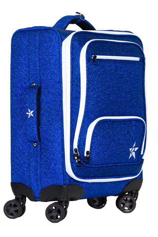 Royal Rebel Dream Luggage with White Zipper