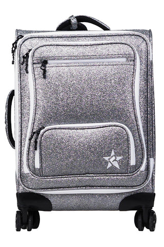 Moonstruck Rebel Dream Luggage with White Zipper