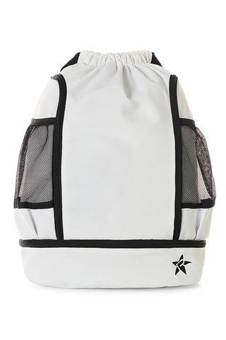 Rebel Drawstring Tote Bag in White – Rebel Athletic