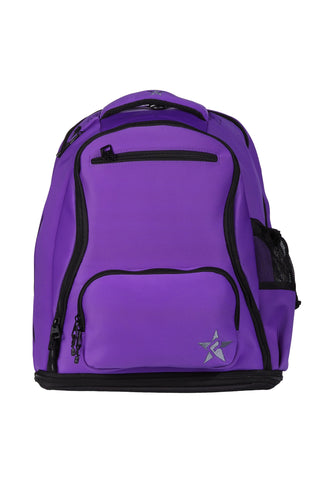 Neoprene in Purple Rebel Dream Bag Plus With Black Zipper