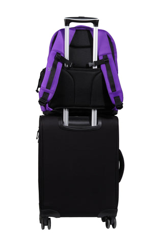 Neoprene in Purple Rebel Dream Bag Plus With Black Zipper