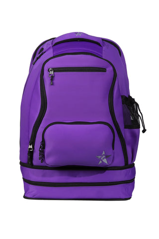 Neoprene in Purple Rebel Dream Bag Plus With Black Zipper