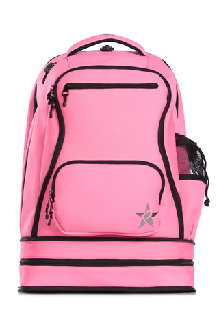 Neoprene in Pink Rebel Dream Bag Plus with Black Zipper