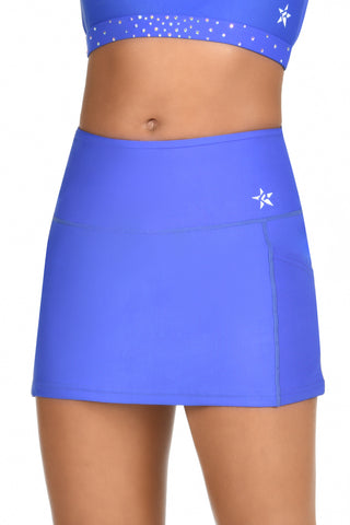 Dusk Skirt in Indigo Blue