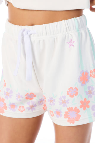 Elain Lounge Short in White
