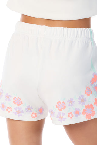 Elain Lounge Short in White