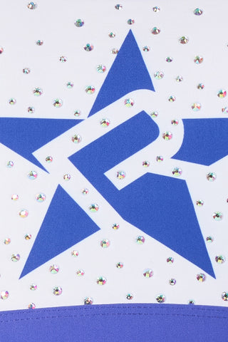 Ellie Sports Bra in Indigo Blue