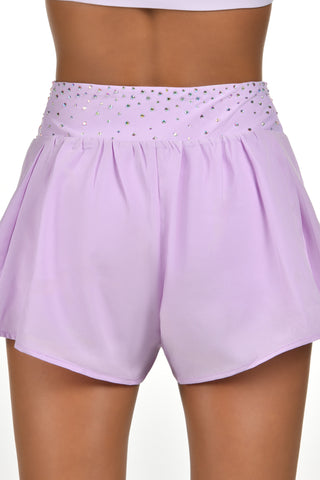 Elysia Short in Icy Lavender