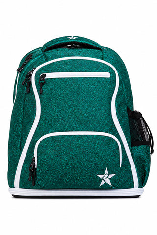Emerald Green Rebel Dream Bag Plus with White Zipper