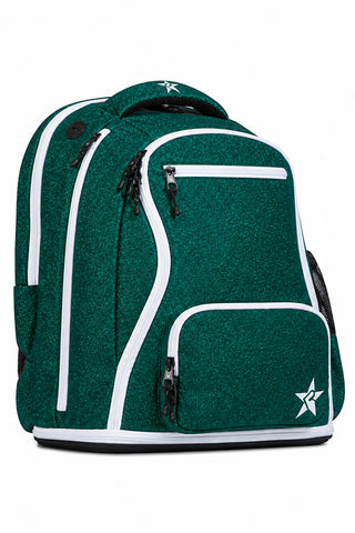 Emerald Green Rebel Dream Bag Plus with White Zipper