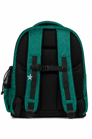 Emerald Green Rebel Dream Bag Plus with White Zipper