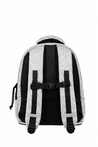 Feather in Opalescent Rebel Baby Dream Bag with White Zipper