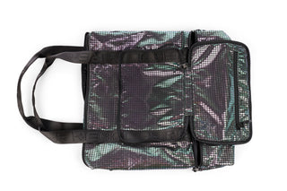 Foldable Tote in Galaxy Houndstooth