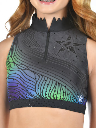 For Good Sports Bra in Hex