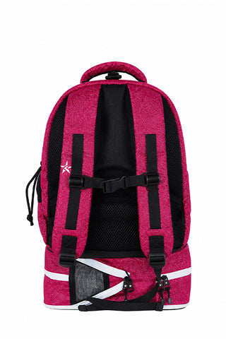DiamondNet™ in Fuchsia Rebel Baby Dream Bag with White Zipper