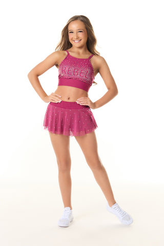 Gilmore sports Bra in Berry