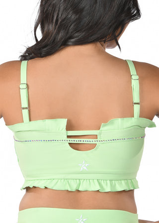 Halo Sports Bra in Pistachio