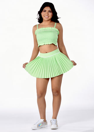 Halo Sports Bra in Pistachio