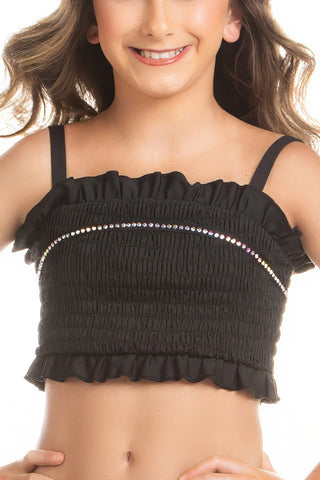 Halo Sports Bra in Black