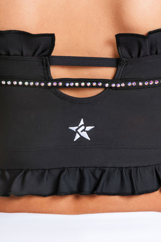 Halo Sports Bra in Black
