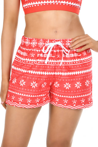 Holly Holiday Short in Red