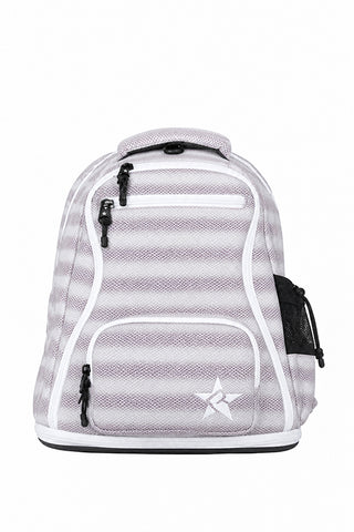 Illusion in Lavender Rebel Baby Dream Bag with White Zipper